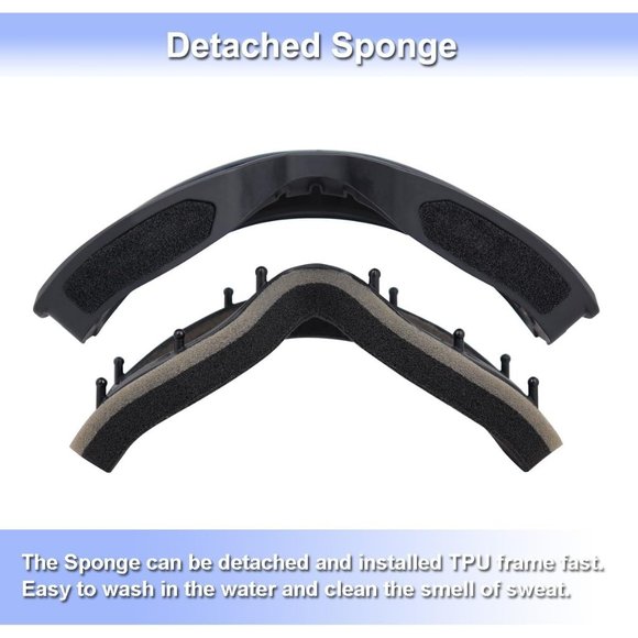 Women OTG Black Frame Clear Anti Fog UV Protection Snowboard Goggles - Picture 5 of 7